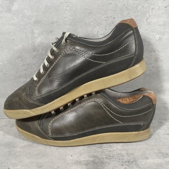 FJ Footjoy Contour Men's Size 8.5M Casual Grey Leather Spikeless Golf Shoes - Picture 4 of 8